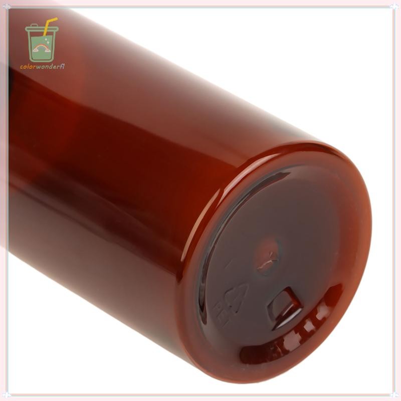 [สี] 50/75/100/150/200ml ขวดบีบพลาสติกพร้อมลูกบิด PET โลชั่นแชมพูขวดรีฟิลคอนเทนเนอร์ตัวอย่างเครื่องสําอางที่ว่างเปล่า TH - รูปที่ 5