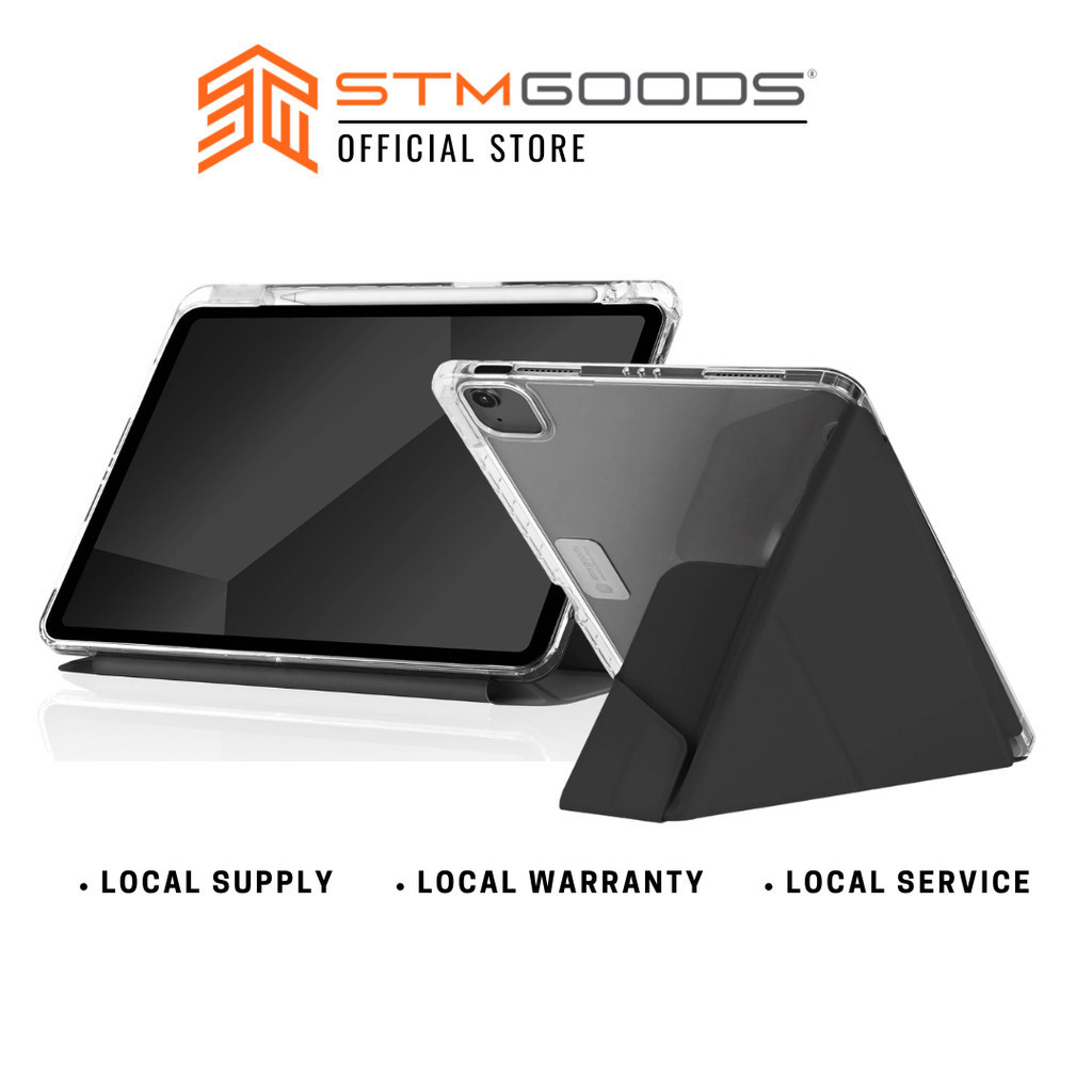 STM Goods เคส OPP สําหรับ iPad Air 13" M2 2024 / iPad Air 13" M3 2025 AP - สีดํา