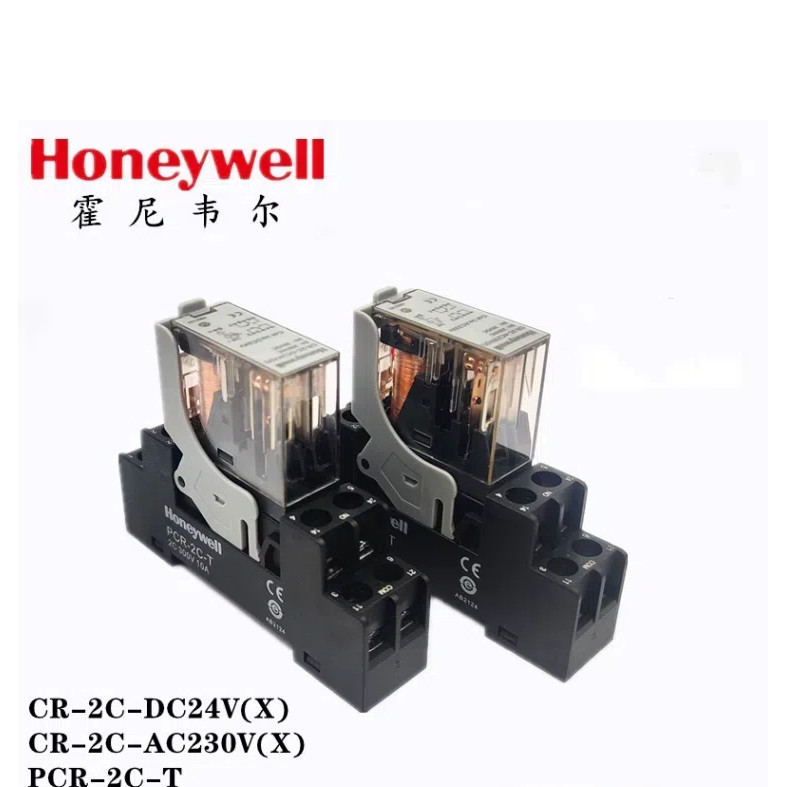 Honeywell CR-2C-DC24V (X) AC230V (XJ) ZW รีเลย์กลางแคบพร้อม Light PCR-2C-T