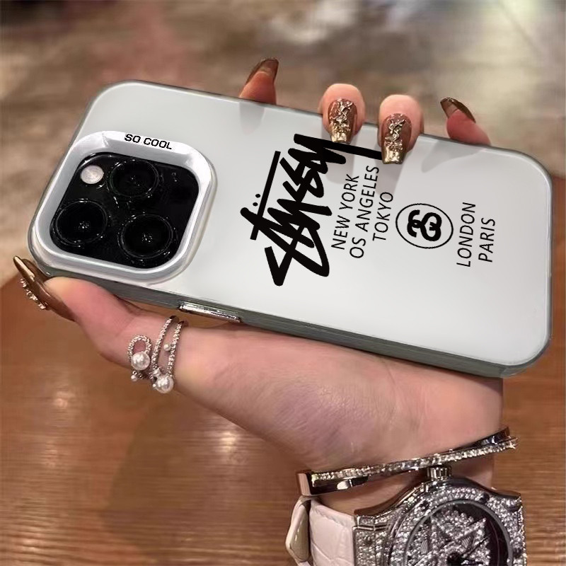 พร้อมส่ง🔥เคสไอโฟน 13 เคสซิลิโคนนิ่ม Global fashion style Case For iPhone 16 Pro Max 11 12 13 14 15 16Pro 7+ 8Plus XR XS