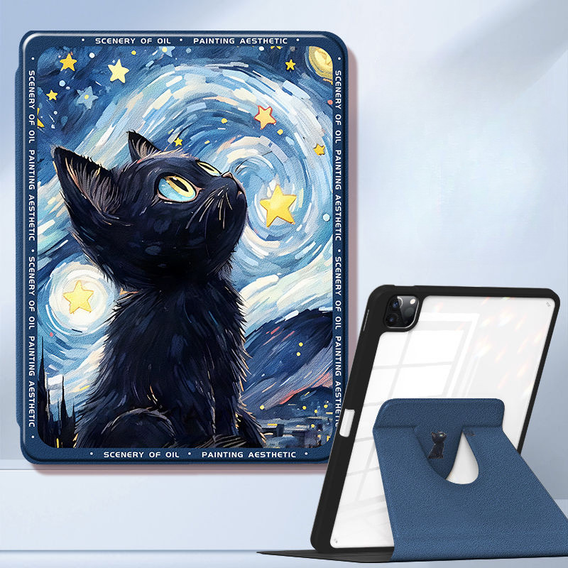 SAMSUNG กรณีแท็บเล็ตสําหรับSamsung Galaxy Tab S6 lite 10.4 นิ้วS10ULTRA S9plus/s10plus 12.4 นิ้วS7plus/S8plus Tab A7 lite Tab A9 Plus S9 FE + หมุนได้หนังสือสไตล์ที่ใส่ดินสอ