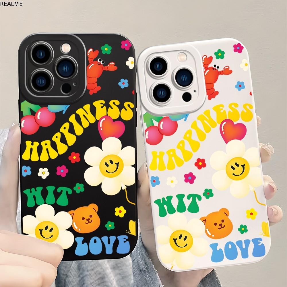 เคส For Realme C35 10 9 9i 8 8i 7 6i 5 5i C17 C25 C12 C53 C51 C21 C3 C55 C67 Note 50 C30 C21Y C30S Pro 4G 5G Case TY