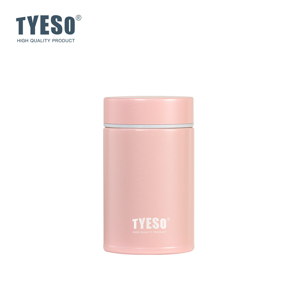 TYESO TS-8762A TS-8763A(200 มล. 260 มล.)กระติกน้ําร้อน สเตนเลส โถซุปเก็บความร้อนแบบสูญญากาศ