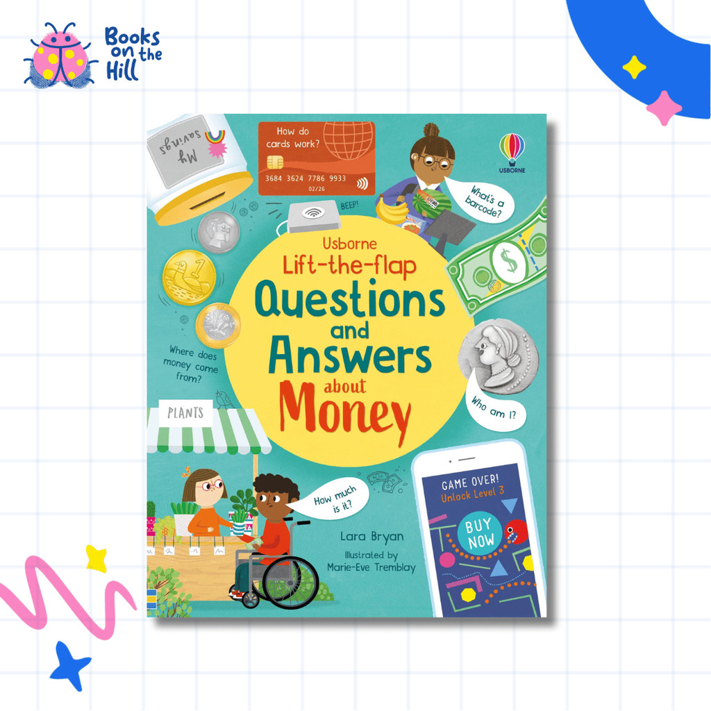 Usborne Lift-the-Flap: คําถามและคําตอบเกี่ยวกับเงิน