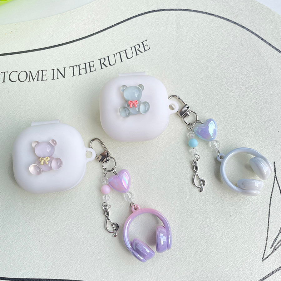 สําหรับ B & O beoplay EX / beoplay EQ / Eleven กรณีน่ารักการ์ตูนซิลิโคนหูฟังสําหรับ B & O boplay Ele