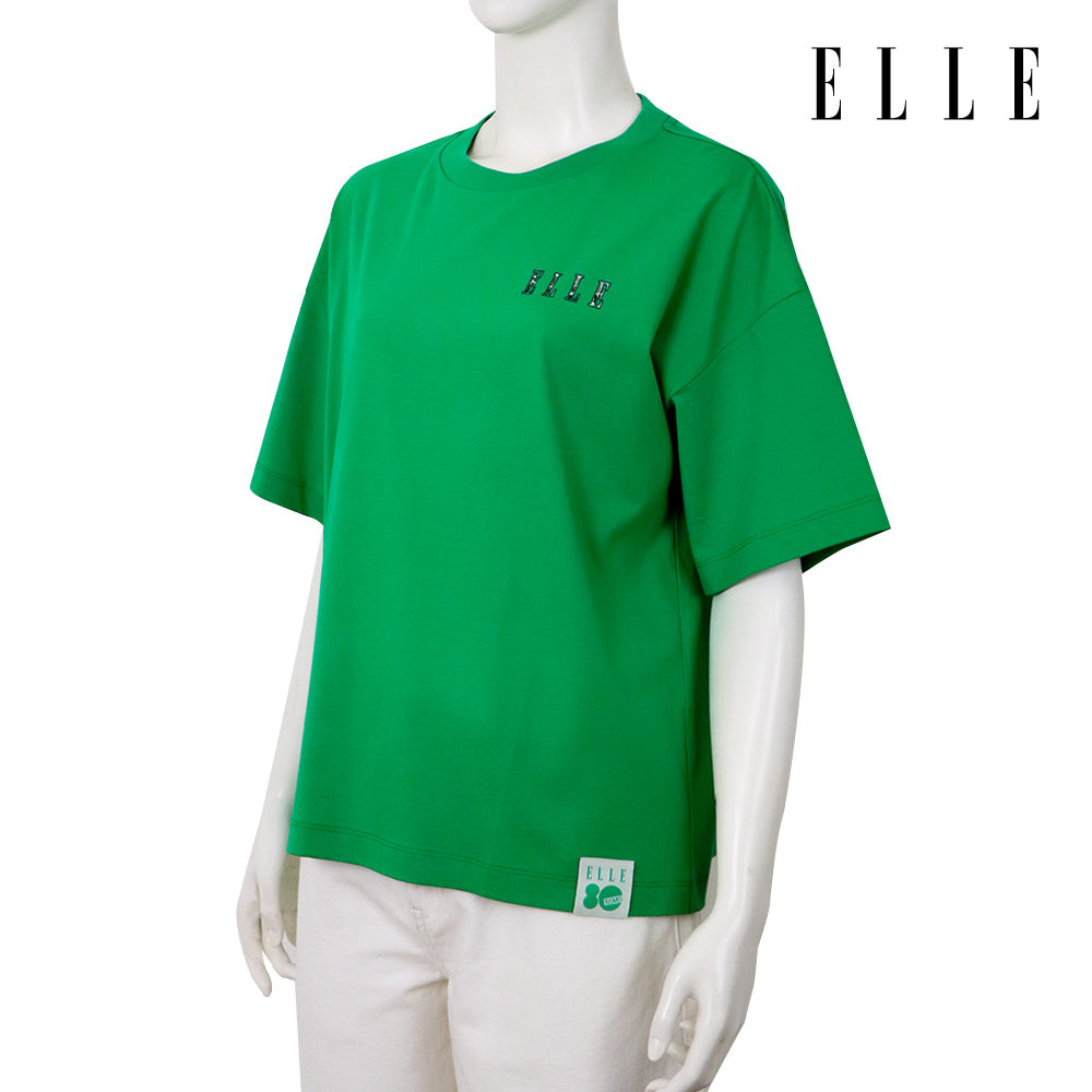 ELLE เสื้อยืด แขนสั้น ทรง CROP- LIMITED EDITION COL ELLE รูปที่ 4