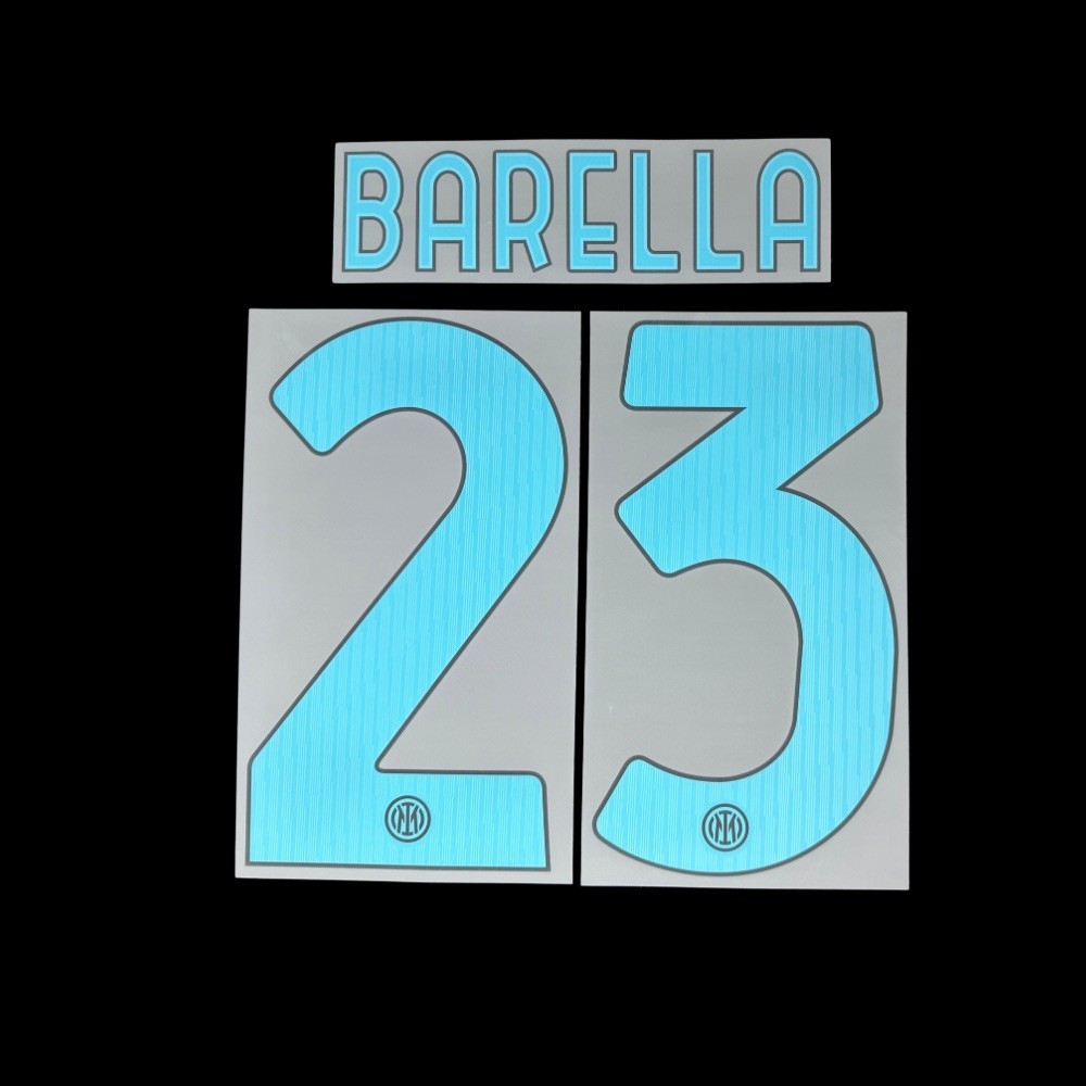 อย่างเป็นทางการ BARELLA 23 Inter Milan FC Home 2025-26 PRINT