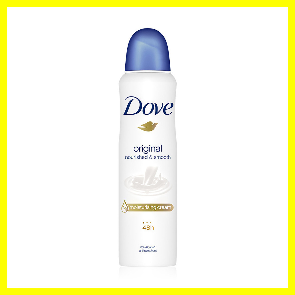 Dove Original Deodorant Spray 135ml โดฟ สเปรย์ลดเหงื่อและระงับกลิ่นกาย. - รูปที่ 2