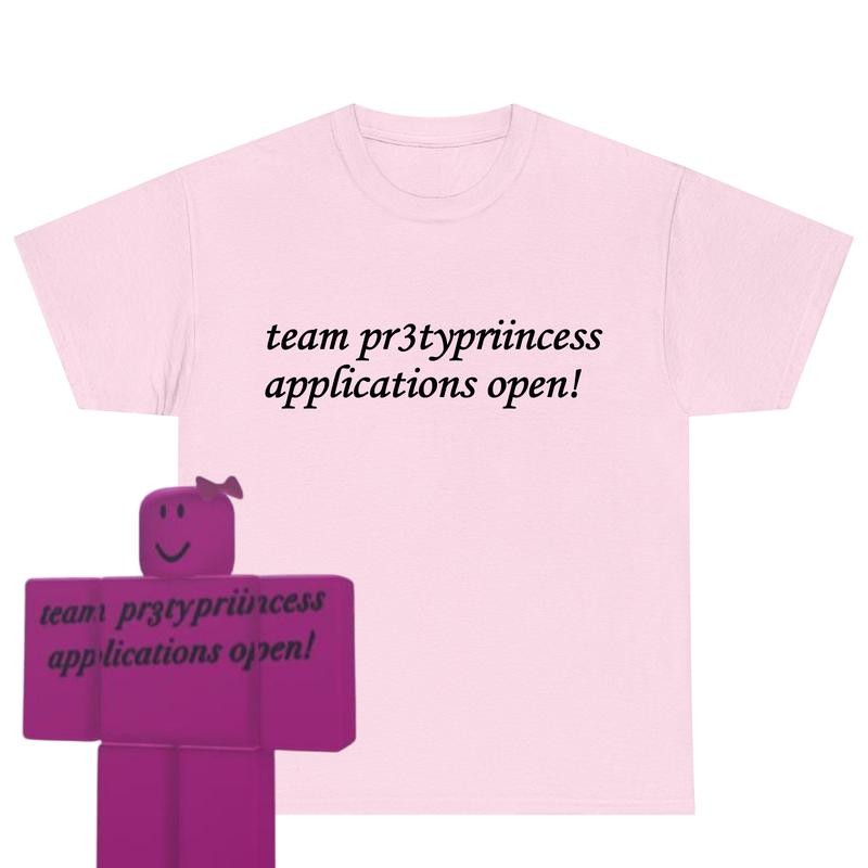 🏄🏼‍️️ ‍️HOT Team pr3typriincess applications open! Leisure simplicity Men T-Shirts Unisex