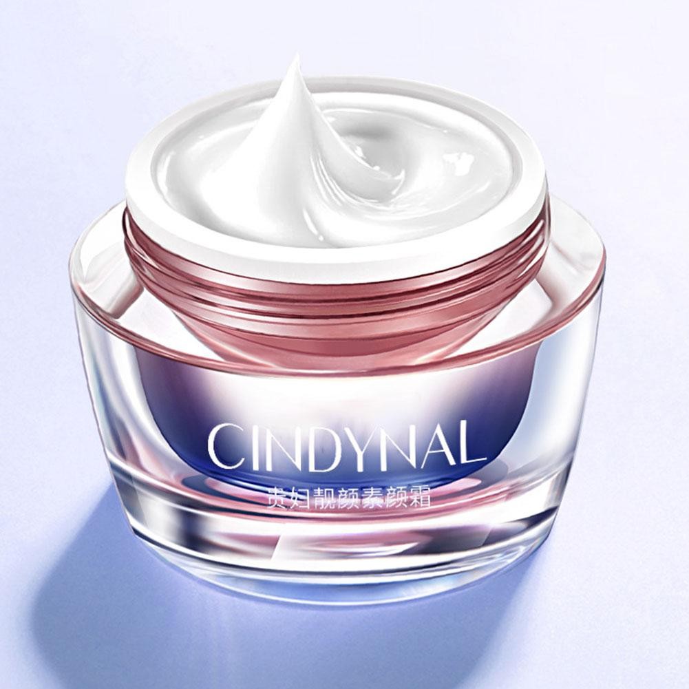 ครีมสําหรับคนขี้เกียจ 50g Hydrating Face Moisturizer Rejuvenating Lazy Plain Cream คอนซีลเลอร์ Tone 