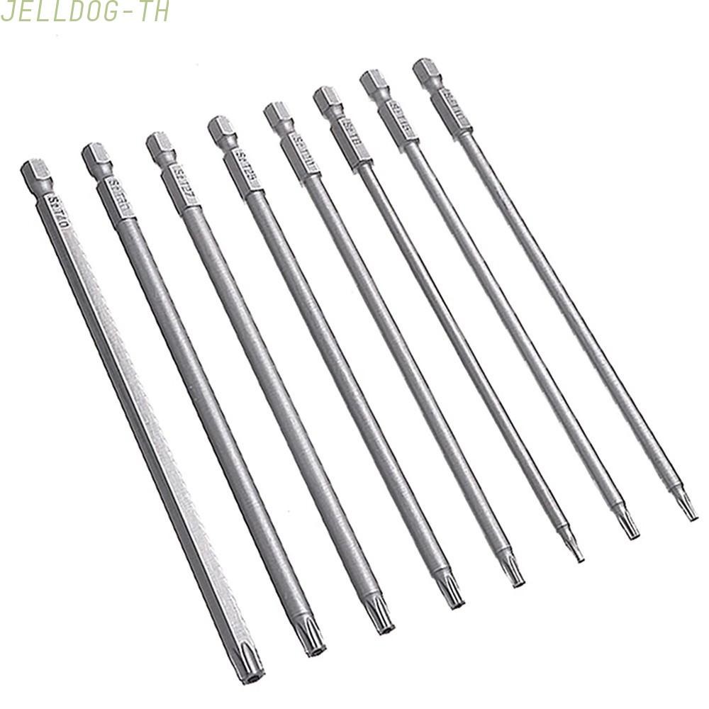 1 * Torx ไขควงบิตก้านตรง T8 T10 T15 T20 T25 T27 T30 T40 150 มม.