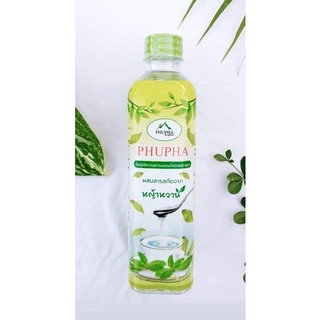 PhuPha น้ำหญ้าหวาน หญ้าหวานไซรัป สารให้ความหวานแทนน้ำตาล ออแกนิค แคลอรี่ 0% ขนาด 500 ml.