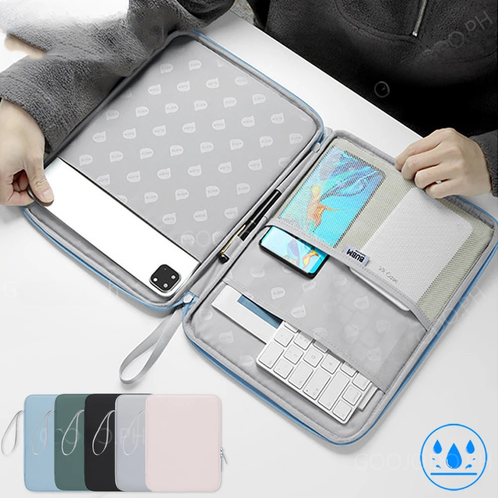 สําหรับHUAWEI MatePad 12 X 2026 11.5 2025 SE 11in 11.5S/11.5in Pro 12.2 2025 มัลติฟังก์ชั่นAnti-Watercaseกระเป๋าเป้สะพายหลังUniversalแท็บเล็ตกระเป๋า9-13นิ้ว5-Layer Organizerกันน้ํา