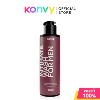 BOND Men's Intimate Wash บอนด์ ผลิตภัณฑ์ทำความสะอาดเฉพาะที่สำหรับผู้ชาย 130ml (Dark Wiz/Aries/White Shadow/Natural)