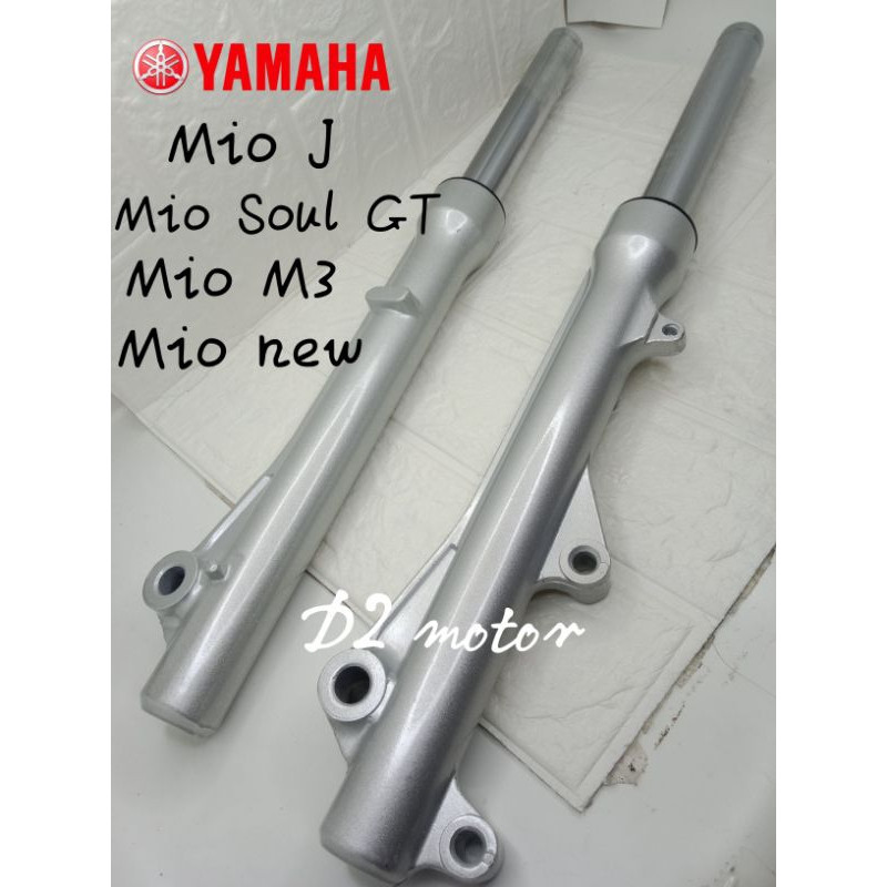 SHOCK ASSEMBLY PLUS ด้านหน้า TUBE MIO J MIO GT SOUL GT FINO F1 FREEGO MIO M3 MIO ใหม่ SILVER