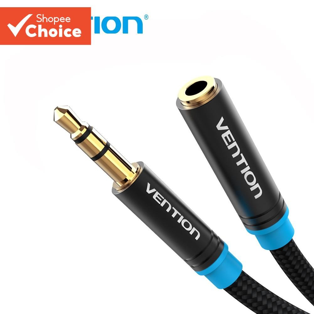 [Shopee Choice] Vention EXtension สายสัญญาณเสียงอะแดปเตอร์ชายกับหญิง 3.5 มม.