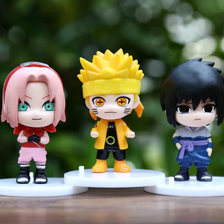 10 ชิ้น/เซ็ต Naruto อะนิเมะรูป Uzumaki Naruto Jiraiya Sasuke Itachi Kakashi Gaara Nara Shikamaru รุ่น Q PVC Action Figures ตุ๊กตาของเล่น