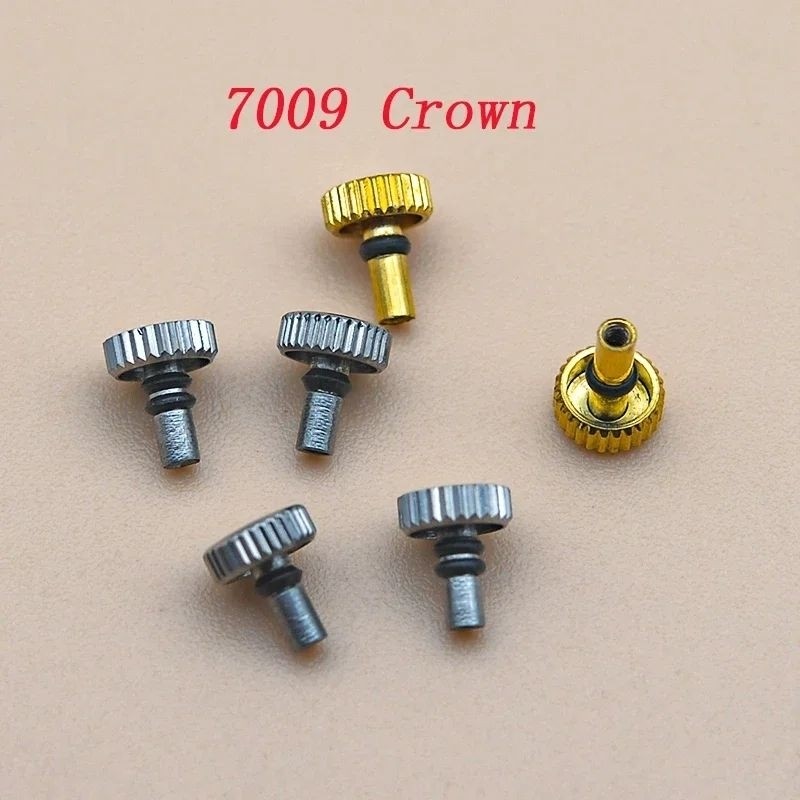 Seiko 7009 7s26 Crown ลูกบิดสแตนเลสสําหรับ Seiko