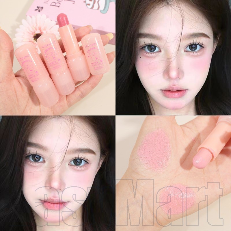 1-3PCS HOTSEARC บลัชออนน่ารัก - ไฮไลท์กันน้ํา - เครื่องสําอางแต่งหน้าหญิง - บลัชออนน้ํา - คอนทัวร์ O