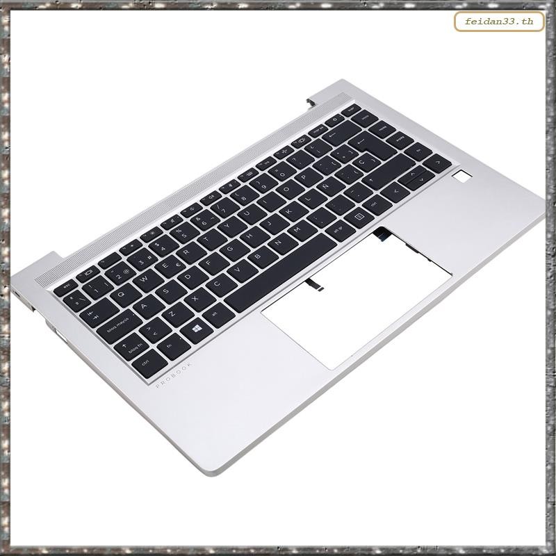 [LHY] SP คีย์บอร์ดสําหรับ Probook 440 G8 445R Zhan66 14 G4 G5 X8Q Palmrest Upper Cover Case Backlit 