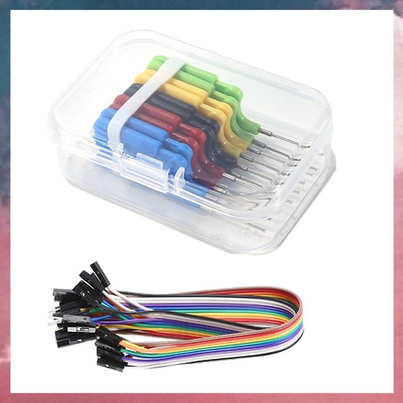 1 ชุดชิป Universal Test Hook Bios Burn-in คลิปบัดกรีฟรี DAD ลวด Sdk08 Double Hook Ic Logic Analyzer 