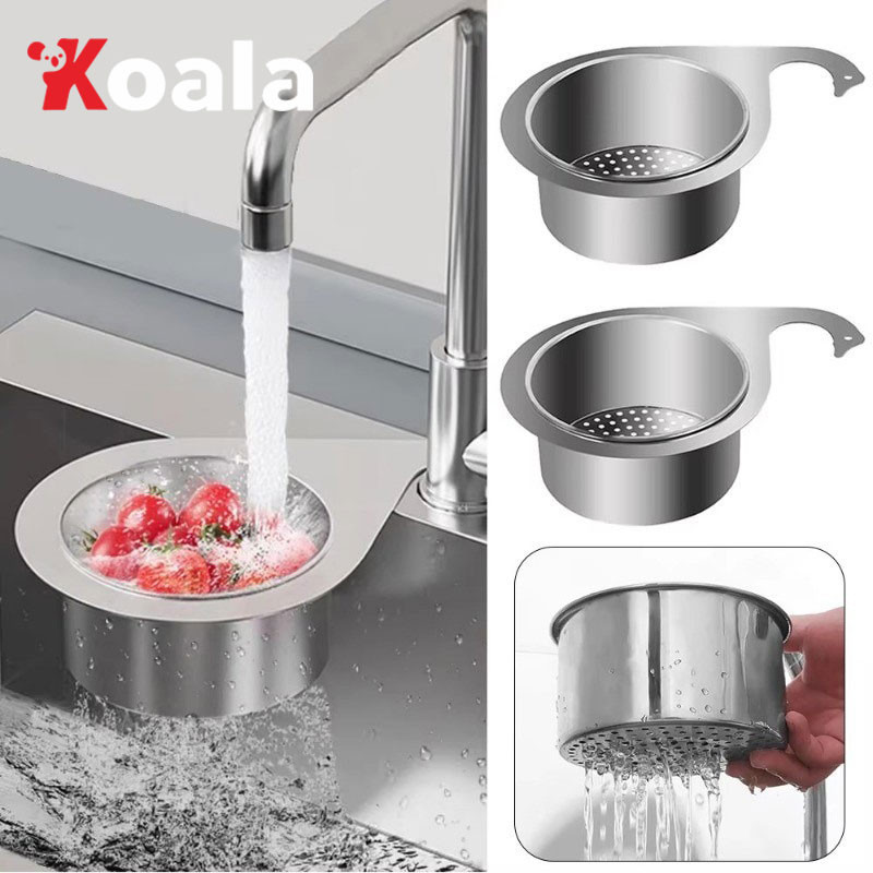 KOALA ต่อต้าน อ่างล้างจานท่อระบายน้ําตะกร้า,ท่อระบายน้ําน้ําตะกร้าห้องน้ํากรองชั้นเก็บ,ครัวเครื่องมือจานหงส์รูปร่างอ่างค