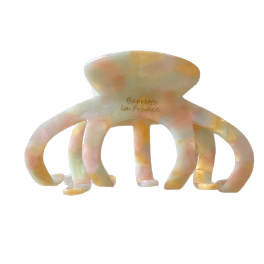 โคโวอิ สไตล์ใหม่ สีอะซิเตทฟักทอง ฉลามคลิป กิ๊บติดผม หวานน่ารัก สำหรับด้านหลังหัว - รูปที่ 7