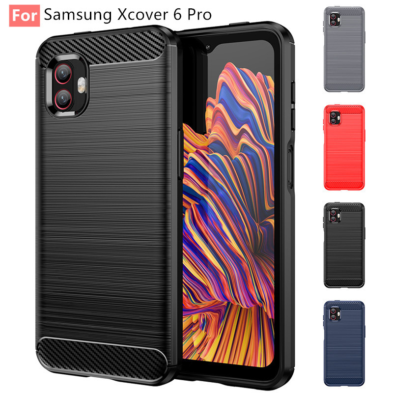 SAMSUNG สําหรับSamsung XCover 6 ProสําหรับX Cover 6 Pro CapasกันกระแทกสําหรับFundas Galaxy XCover6 P