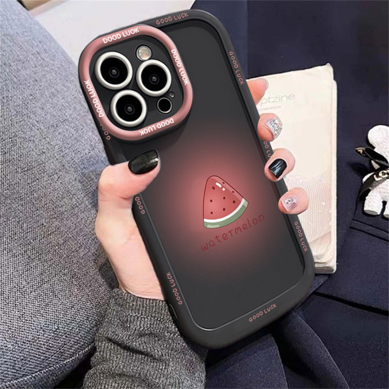 กรณีการศึกษาแตงโมผลไม้ธีมปลอกสําหรับVivo V29e V29 V30 Pro Y03T Y03 Y20i Y12s Y12A Y21s Y22 Y33s Y36 