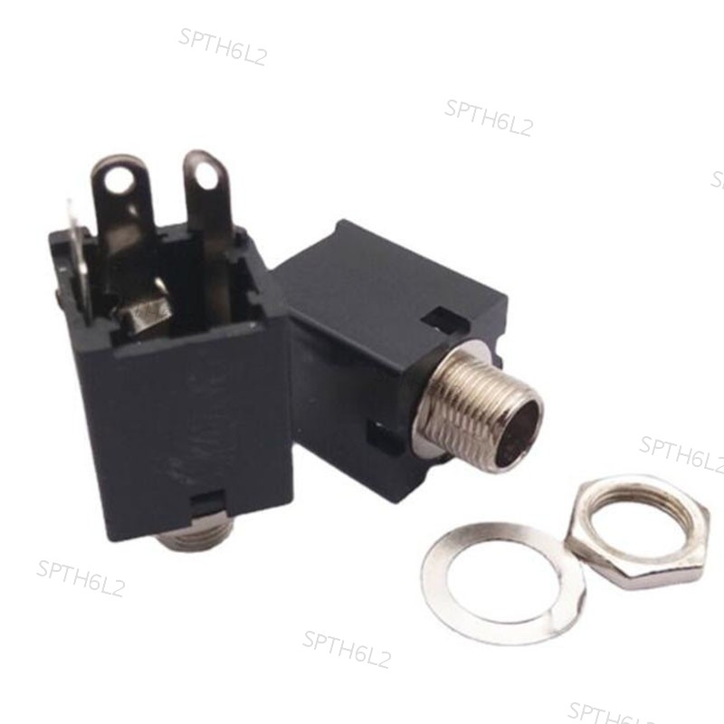 2/5/10ชิ้น3ขา6.35มิลลิเมตร6.5มิลลิเมตรโมโนหญิงหูฟังเสียบซ็อกเก็ตไมโครโฟน1/4นิ้วแผงเมาบัดกรีอ่อนนุชเสียงแจ็ค6.35มิลลิเมตร ไทย6ล2