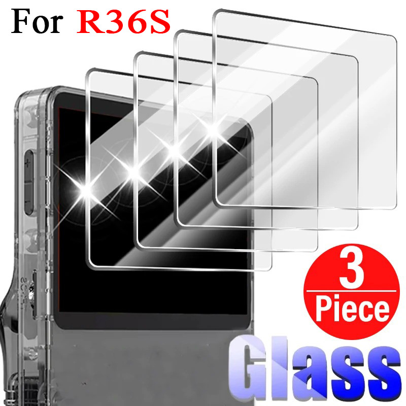 ฟิล์มกระจกนิรภัยชุบแข็งระดับพรีเมียม - ฟิล์มป้องกันใสคริสตัล Ultra HD สําหรับ R36S - สิ่งจําเป็นป้อง