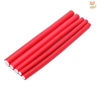 [VI] 10 ชิ้นยืดหยุ่นผม Curling Rod Hair Curler Makers โฟมนุ่ม Bendy Twist Curls TH