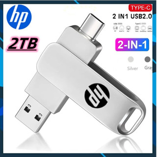 HP 2TB 1TB OTG USB โลหะ TYPE-C USB แฟลชไดรฟ์ 512GB 256GB 128…