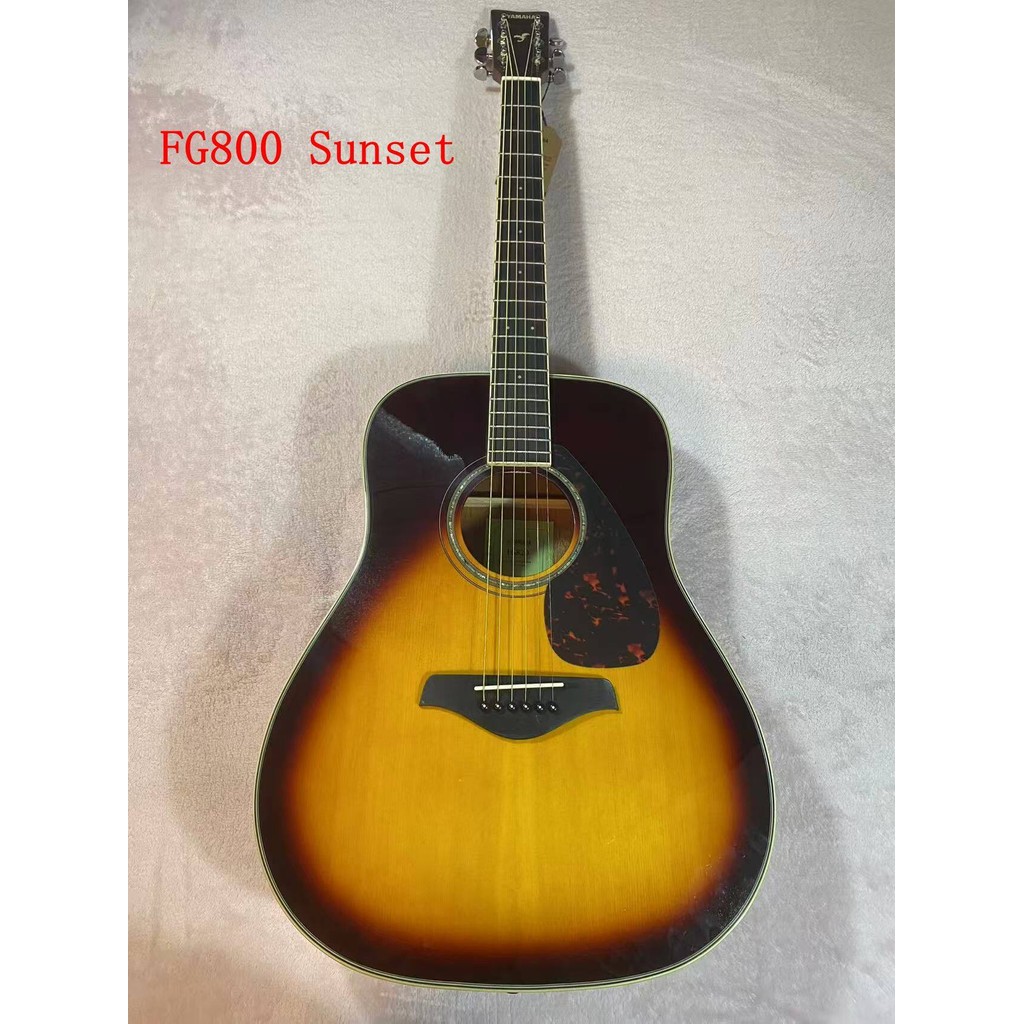 Yamaha Acoustic Guitar Solid Spruce Top (FG800/FG820/FG830/FG850 Model) กีตาร์มืออาชีพ