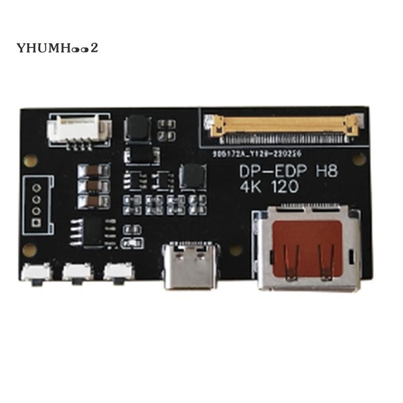 [yhumh002]DP ถึง EDP 4K 120HZ DIY4K Driver Board 4K 2K 1080 อะแดปเตอร์บอร์ดสําหรับจอแสดงผลแบบพกพา (A