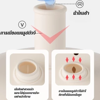 ขวดนมเด็ก แก้วหัดดื่มกันสำลัก 320ml นกฮูกน่ารัก PP ทนความร้อนสูง ทนต่อการหกล้ม แก้วน้ําสําหรับเด็ก