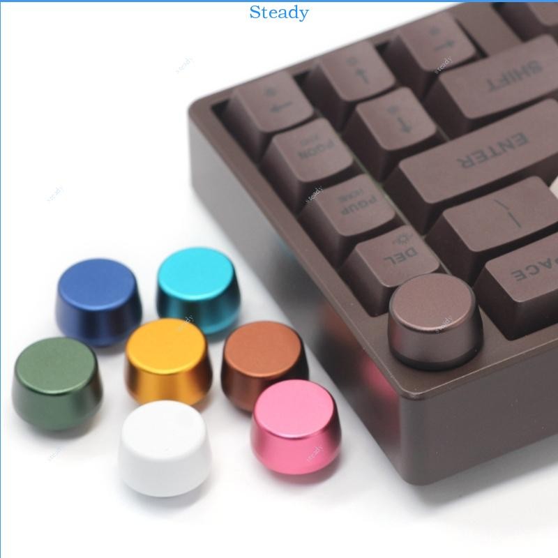 ปุ่มหมุนโลหะคงที่สําหรับคีย์บอร์ดแบบกลไกที่ปรับแต่งได้สําหรับปุ่มกด C65 FEKER IK65