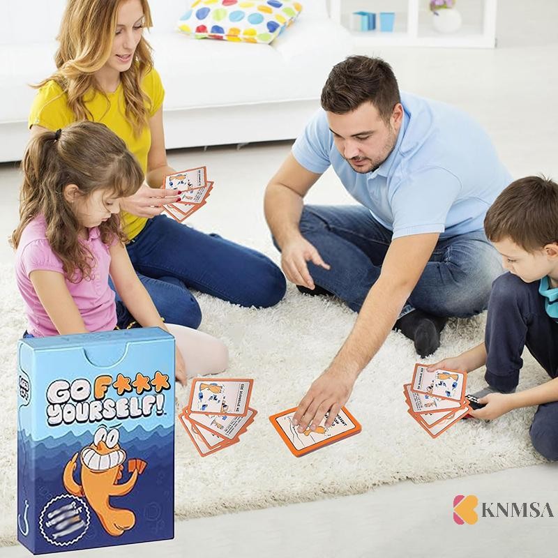 KNMSA] Go Fish Yourself Card Game Lifes Little Hummiliations Make You And Your Friends Laugh Night P