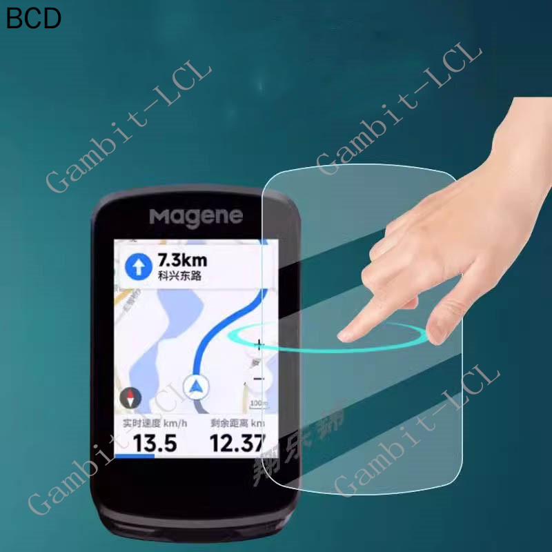 9H HD Original กระจกนิรภัยสําหรับ Magene C606 Pro GPS C406 C506 MageneC606 C606Pro ป้องกันหน้าจอฝาคร