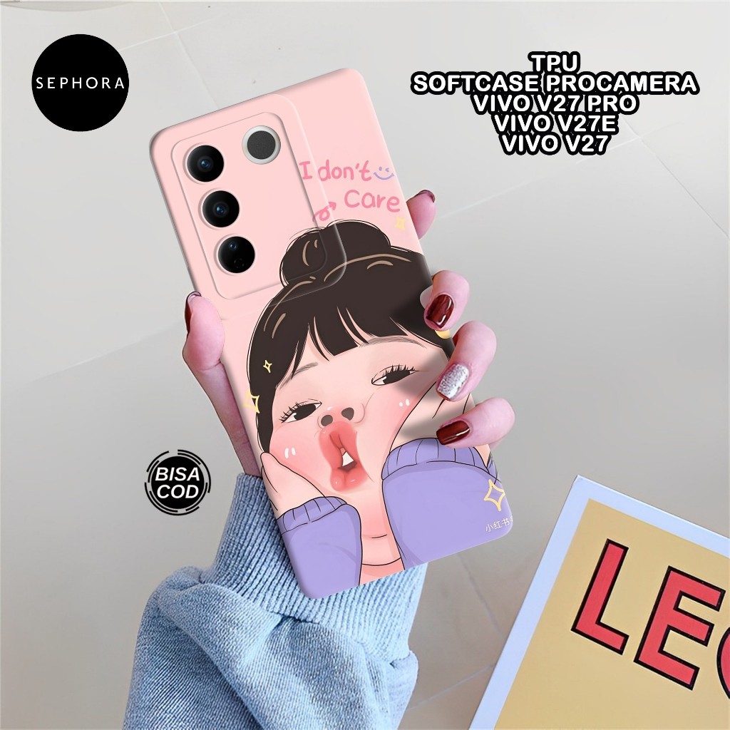 Softcase VIVO V27/V27E/V27 PRO - เคสแฟชั่น สาวอ้วน - เคส VIVO V27/V27E/V27 PRO - เคส Pro - เคส VIVO 