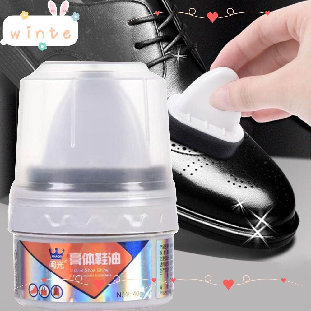 WINTE น้ํามันครีมนวดผมบูทหนัง, ฟื้นฟูที่นั่ง 40g น้ํายาทําความสะอาดหนัง, ซ่อมกระเป๋าหนังรองเท้า Care Household
