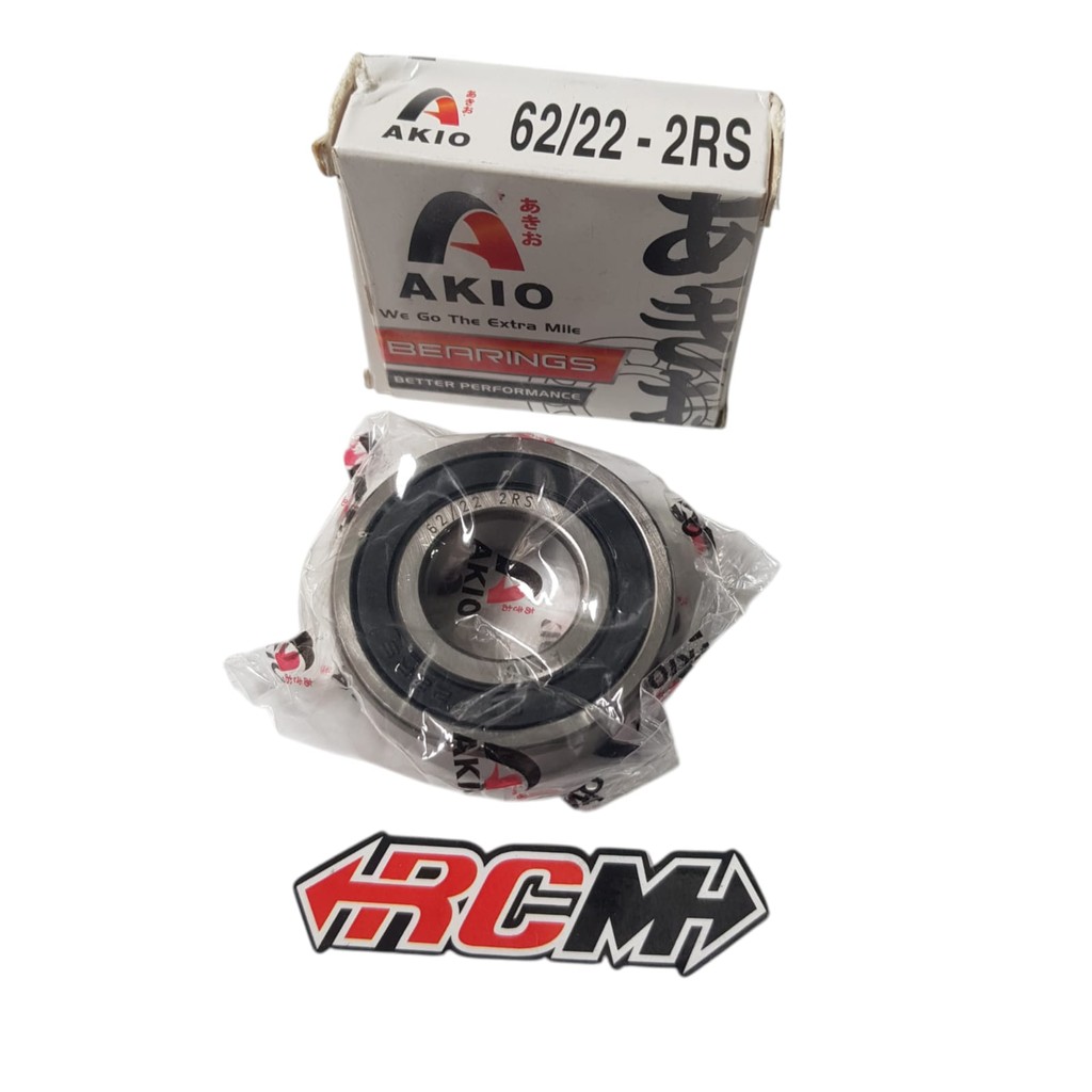 Lahar Bearing Laher 62/22 Klaker 62/22 622 2Rs ล้อหลัง Xeon Pcx 160 Original Akio ของแท้หายาก