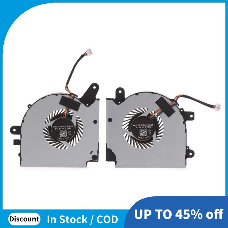 CPU + พัดลมระบายความร้อน GPU สําหรับ GF75 MS-17F1 17F2/F4/F5 N415 N416 พัดลม 8RC 9SC Multi-Function 