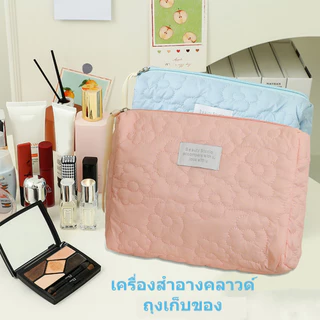 👜COD👜กระเป๋าเครื่องสำอางค์สีแคนดี้ น่ารัก จัดระเบียบดี มี 2 ขนาดให้เลือก กระเป๋าจัดระเบียบ