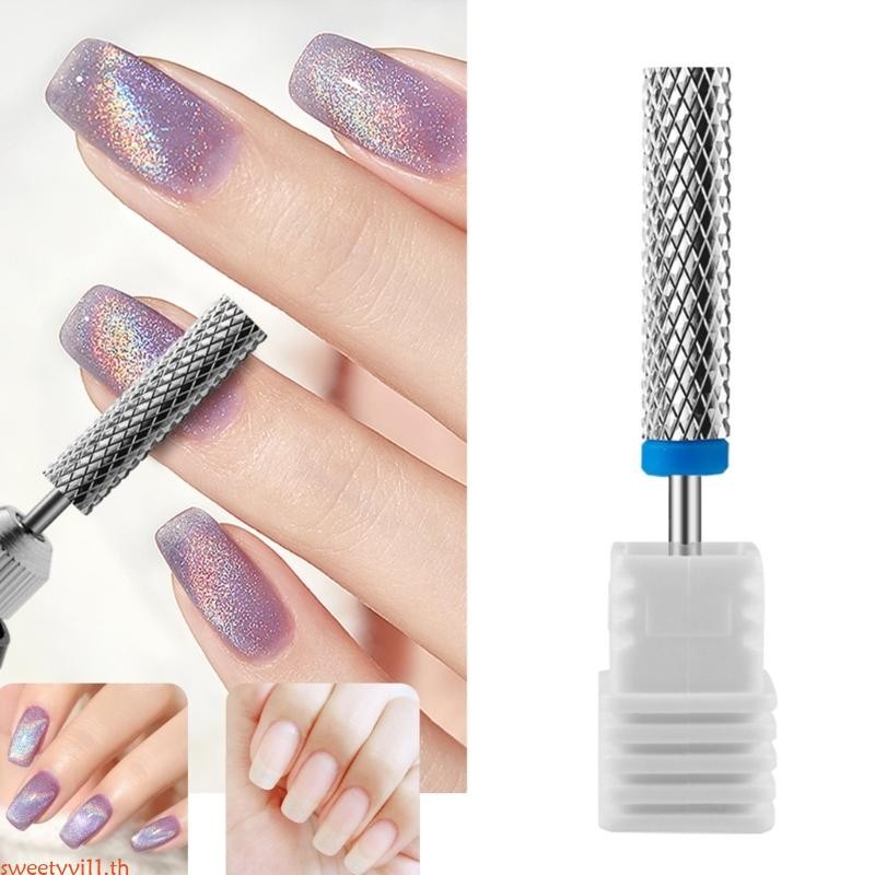 Sweetyvi1 ดอกสว่านเล็บ Acrylic หรือ Gel Remover เหมาะสําหรับเล็บ DIY