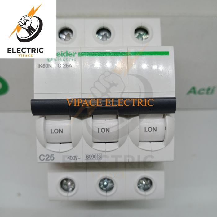 SCHNEIDER Mcb schnider ik60n 3p 25a