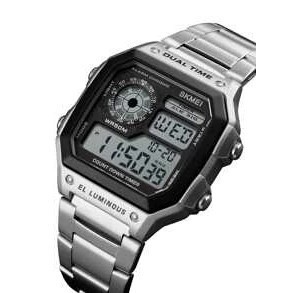 JDM WATCH★ CASIO Multi-Band 5 WV-59RD-1AJF WV-59RD-1A นาฬิกาวิทยุ ตัวเรือนเรซิน/สแตนเลสสตีล สายโลหะ 