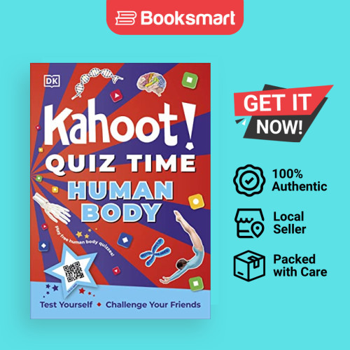 ร่างกายมนุษย์ - คาฮูท! Quiz Time โดย Kahoot! หนังสือปกอ่อน ดอร์ลิ่ง คินเดอร์ 9780241606001