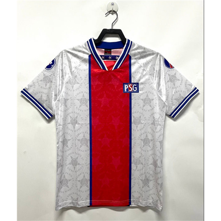 1994 95 PSG Retro Jersey away เสื้อกีฬาผู้ชาย