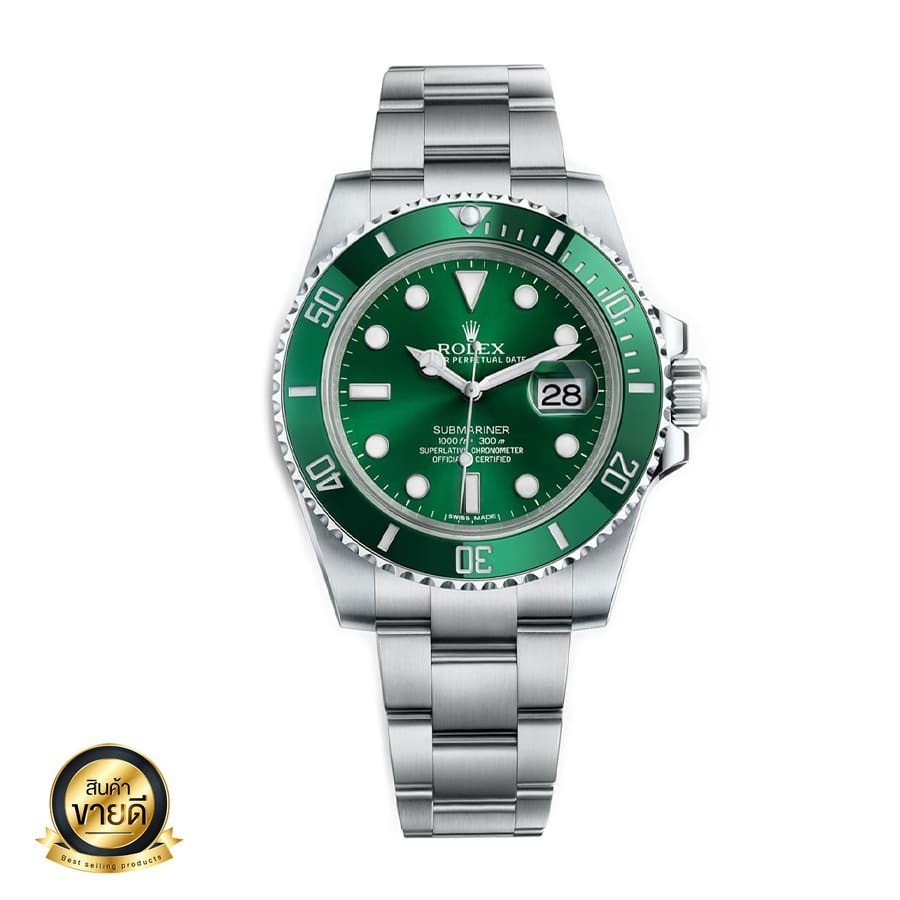 Rolex Submariner Hulk 116610LV Green Dial